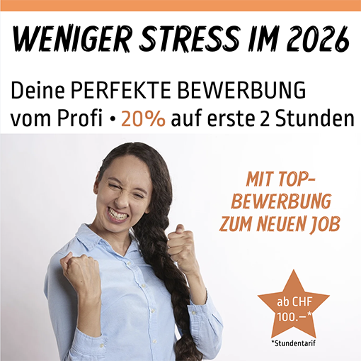 Weniger Stress 2026 Frau hell ohne Logo